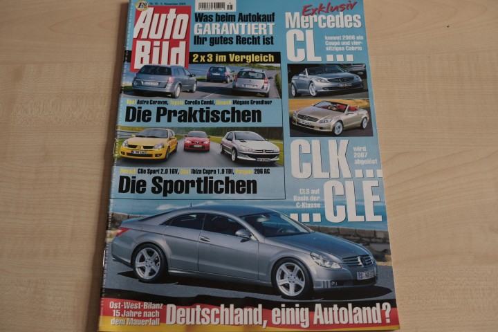 Deckblatt Auto Bild (45/2004)
